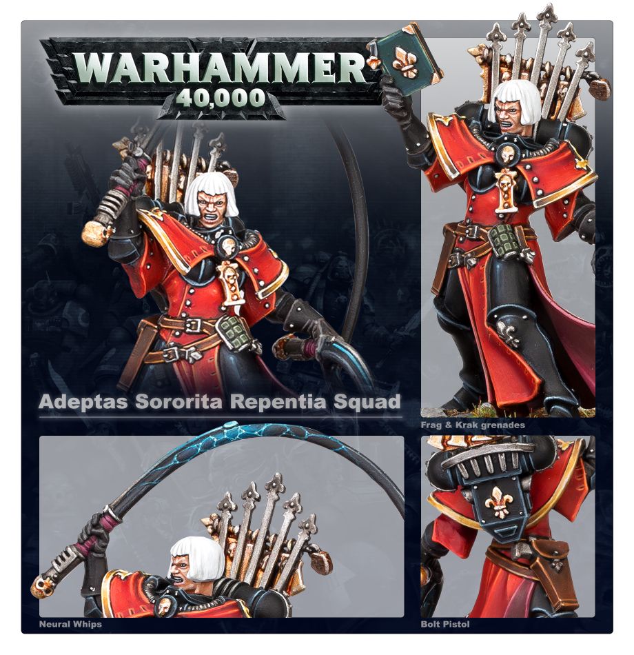 The Adepta Sororitas: Sisters of Battle in Warhammer 40k
