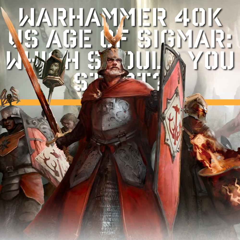 Torn between 40K and Age of Sigmar? Compare setting, playstyle, cost and community to work out which Games Workshop game suits you best.