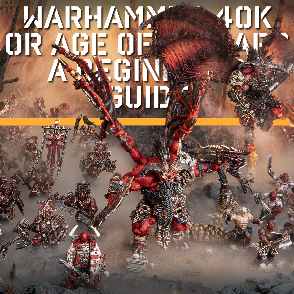 Two big doors into Warhammer, no wrong one. An honest guide to choosing between sci-fi (40k) and fantasy (Age of Sigmar) for your very first army.