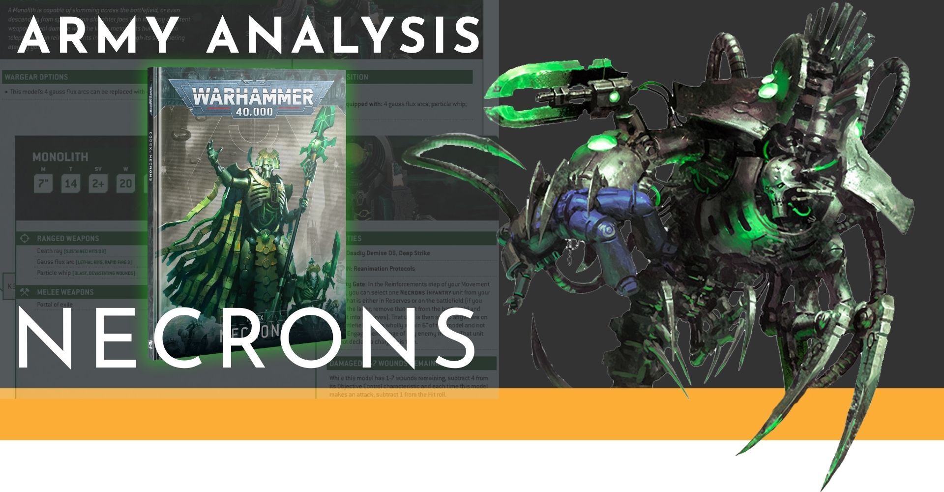 Necrons - Army Analysis