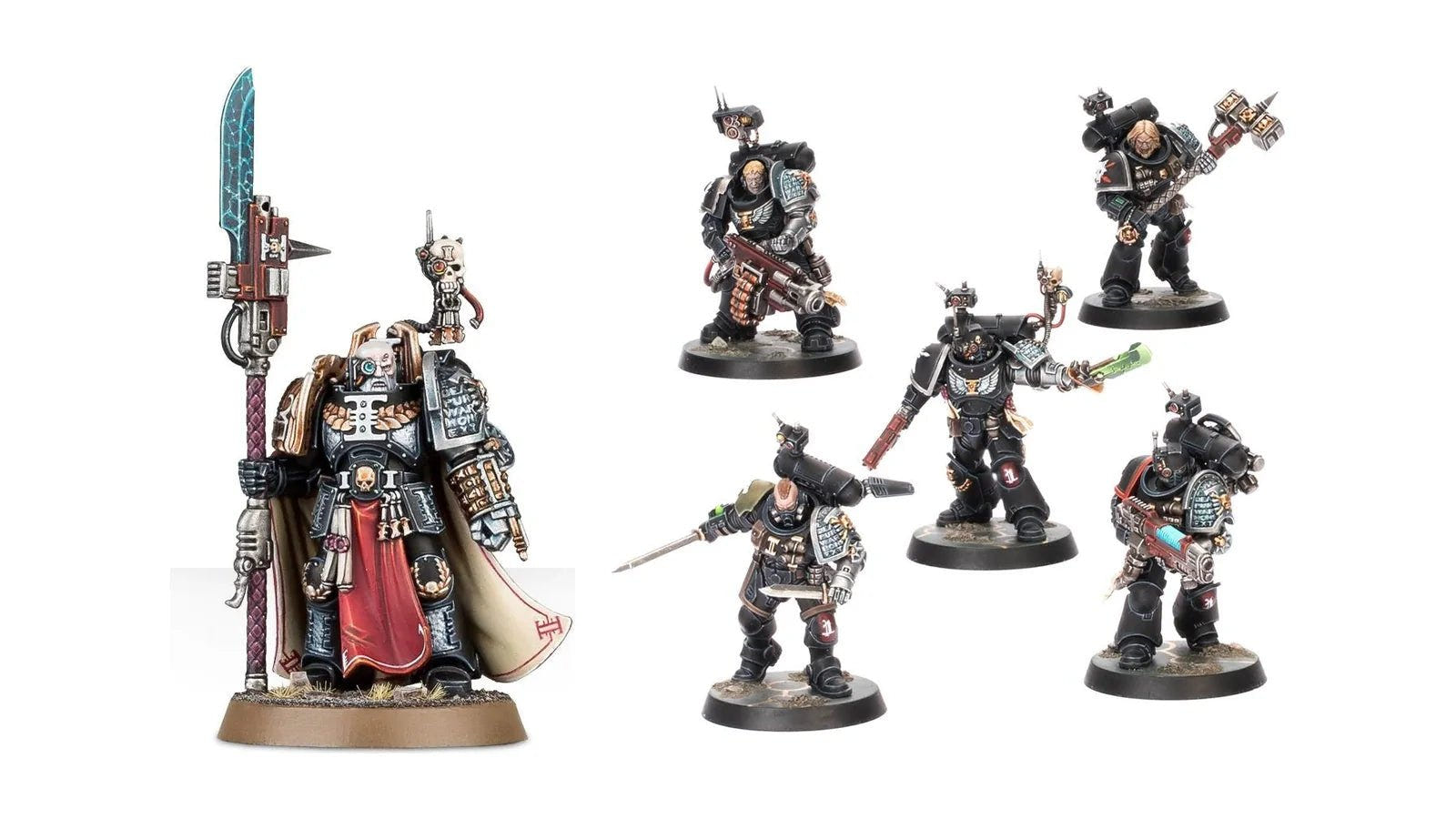 Deathwatch Watch Master and Kill Team miniatures