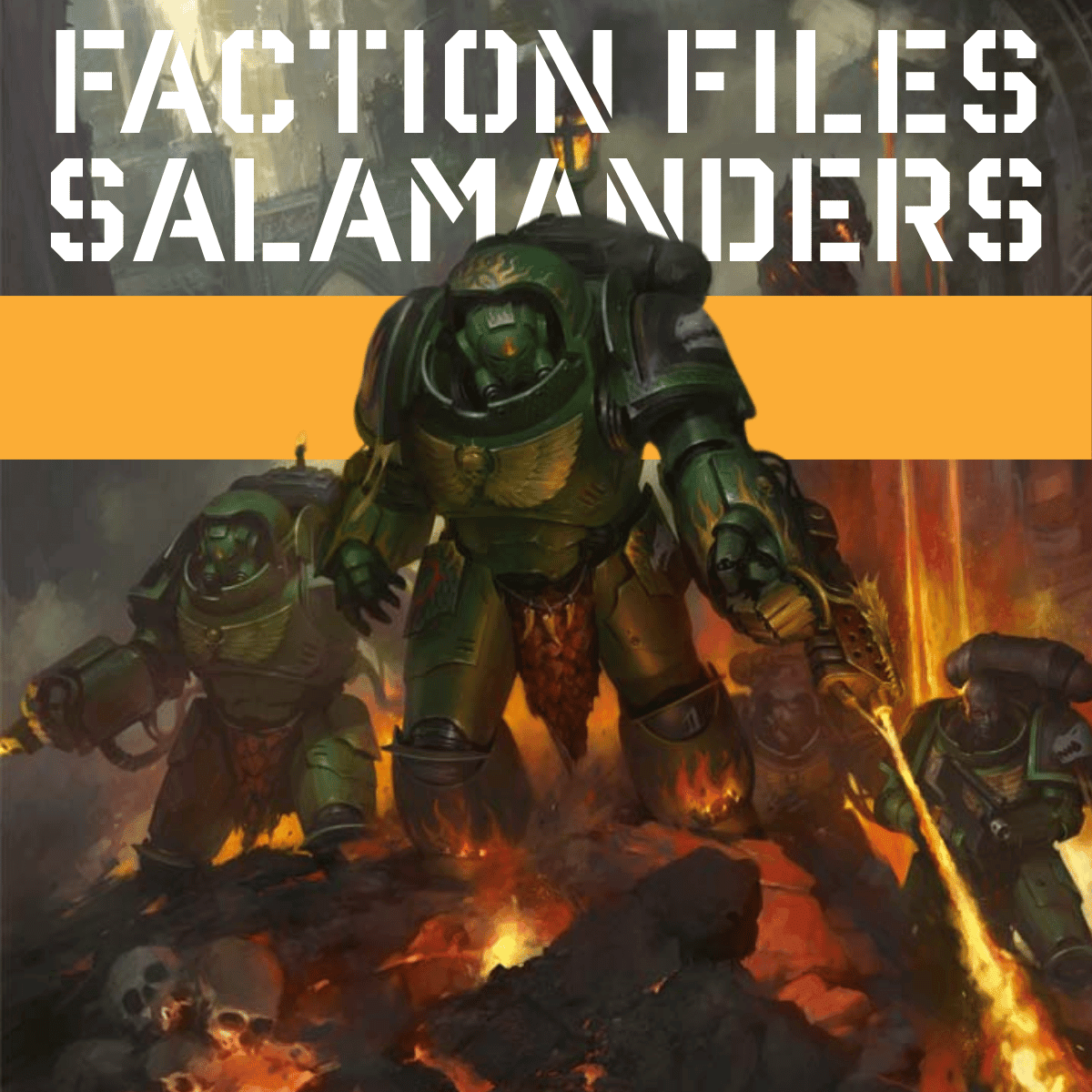 Warhammer 40k Salamanders Lore
