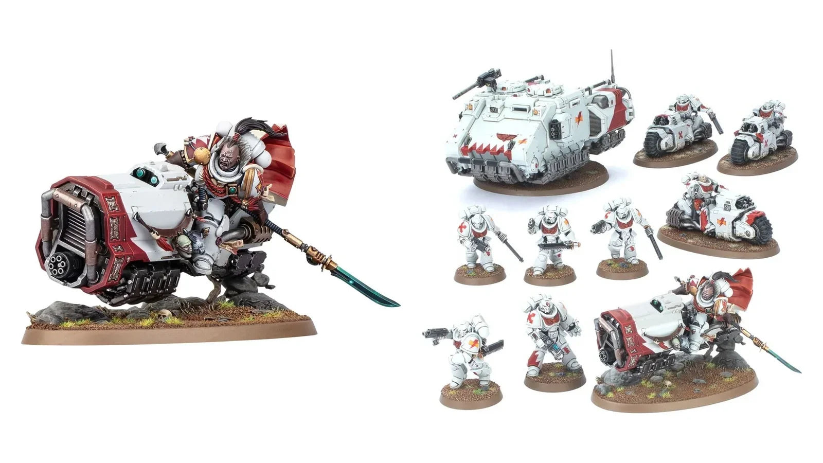White Scars Suboden Khan and Combat Patrol miniatures