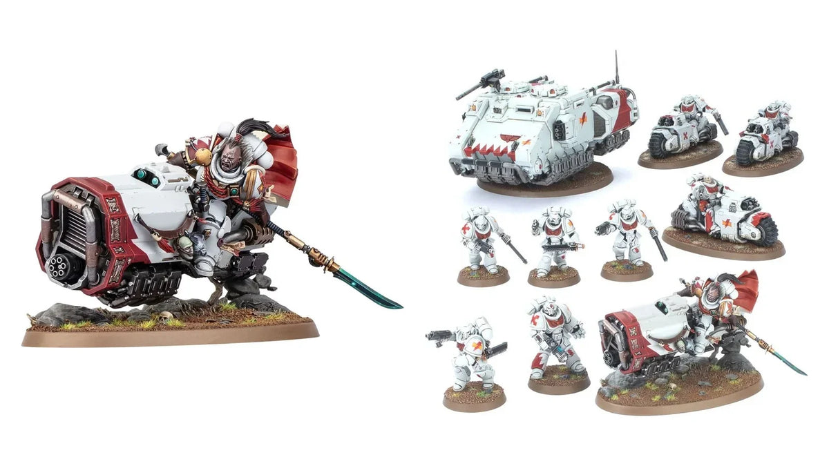 White Scars Suboden Khan and Combat Patrol miniatures