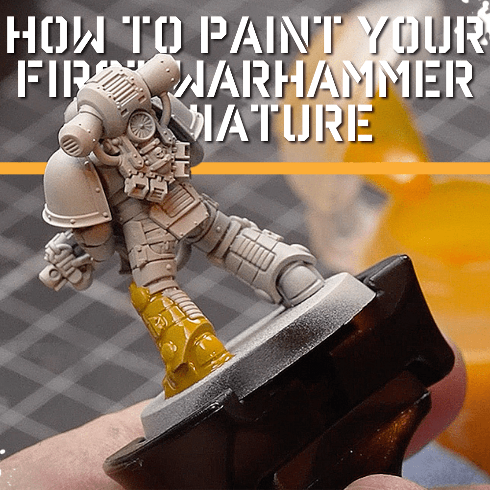 Your first mini won't be perfect — and that's fine. Here's the honest five-step way to get a Warhammer model looking great, plus the one rule that matters most.