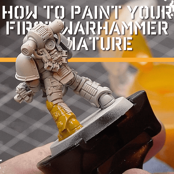 How to paint your first miniature