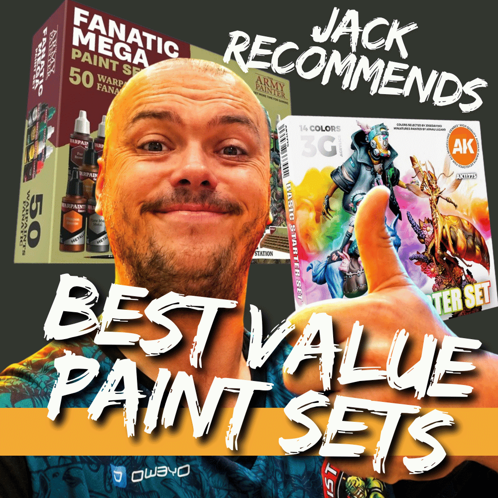 Best Value Miniature Painting Starter Sets