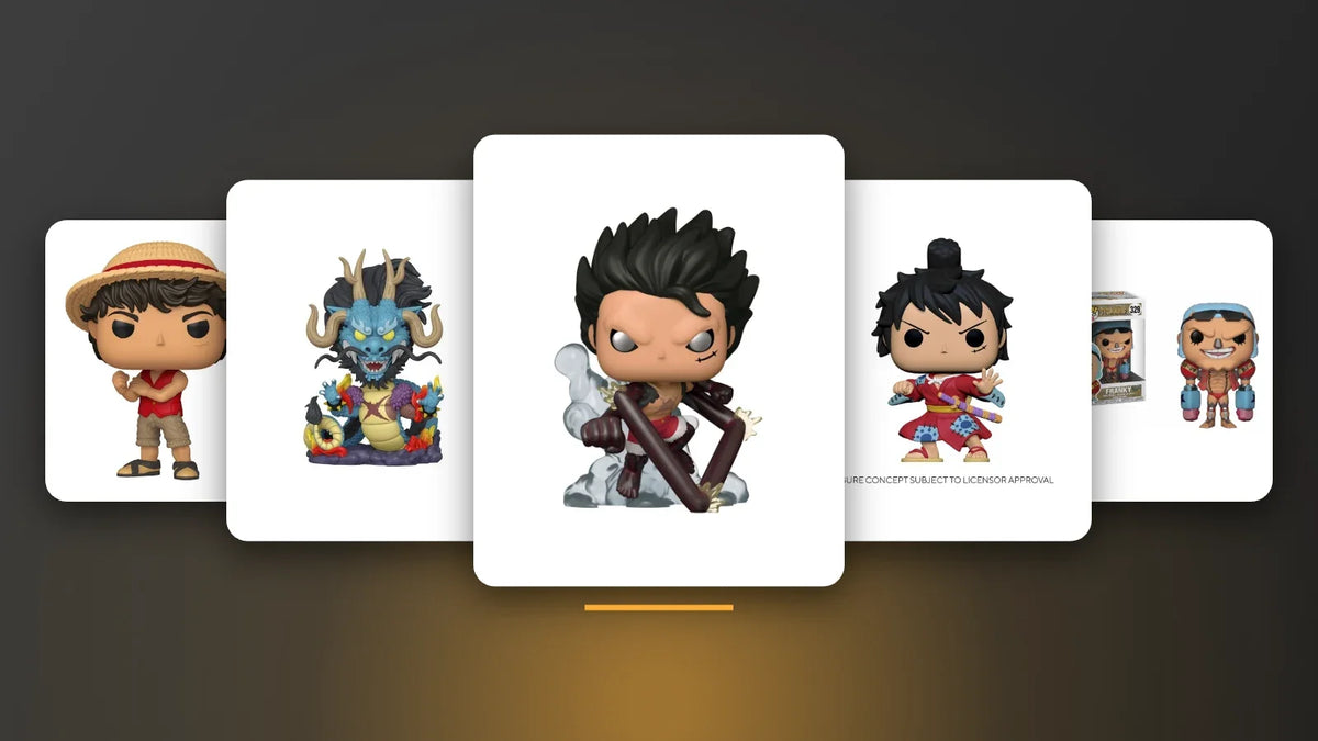 Snake-Man Luffy, Kaido as a dragon and more One Piece Funko Pop! figures