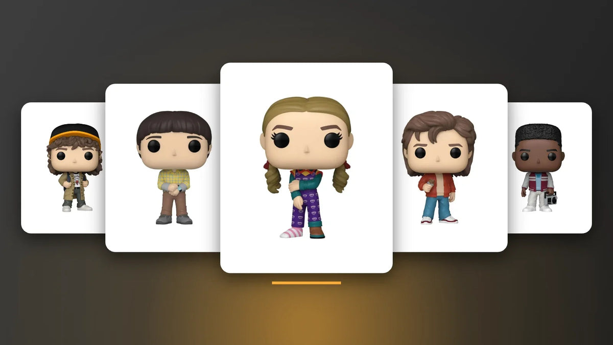 Holly Wheeler, Will and Steve Harrington Stranger Things Funko Pop! figures