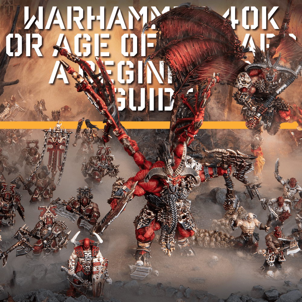 Two big doors into Warhammer, no wrong one. An honest guide to choosing between sci-fi (40k) and fantasy (Age of Sigmar) for your very first army.
