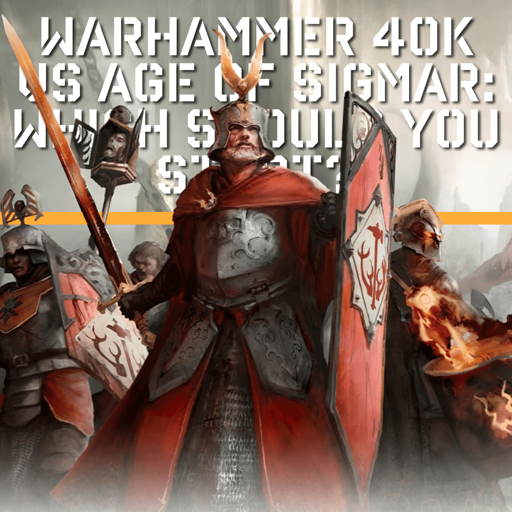 Torn between 40K and Age of Sigmar? Compare setting, playstyle, cost and community to work out which Games Workshop game suits you best.