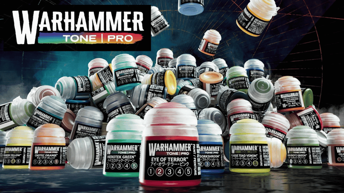 Warhammer Tone Pro is the Newest Miniature Paint Range from Games Workshop