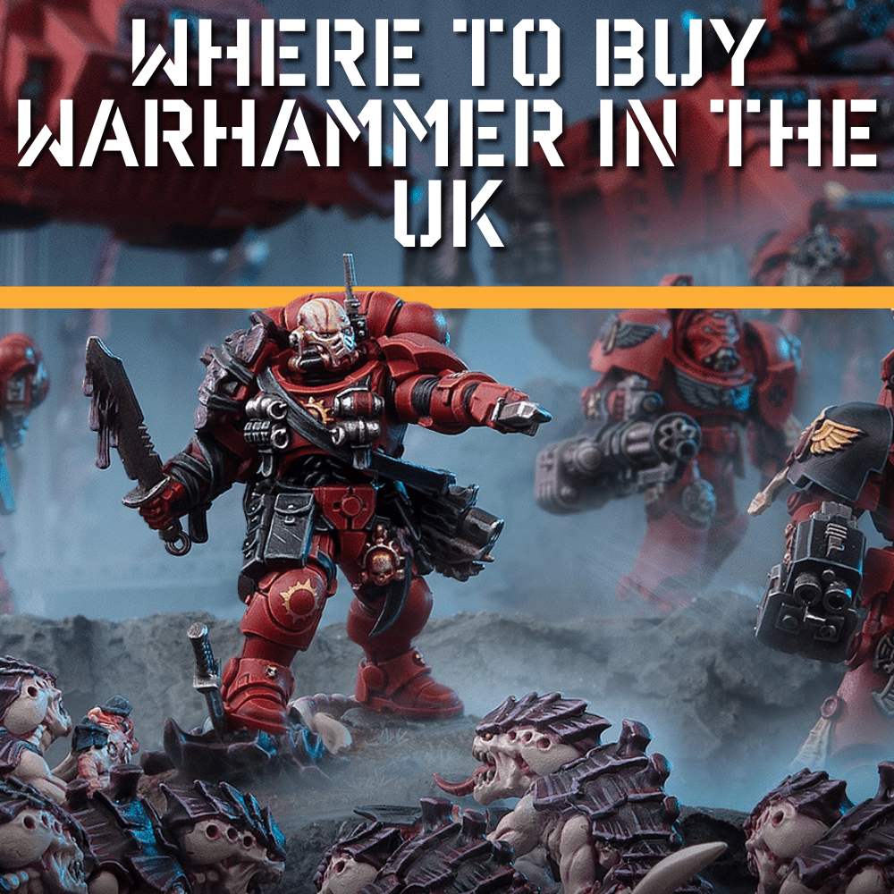 Where to buy Warhammer in the UK in 2026 — real prices at Games Workshop, Element Games, Firestorm, Goblin Gaming, Zatu and Loaded Dice, compared honestly.