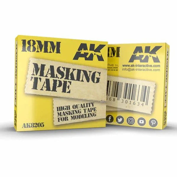 Loaded Dice Masking Tape and Fluids
