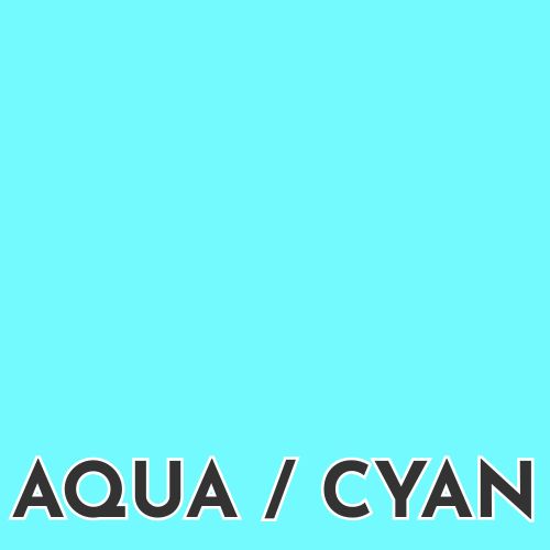 Aqua / Cyans