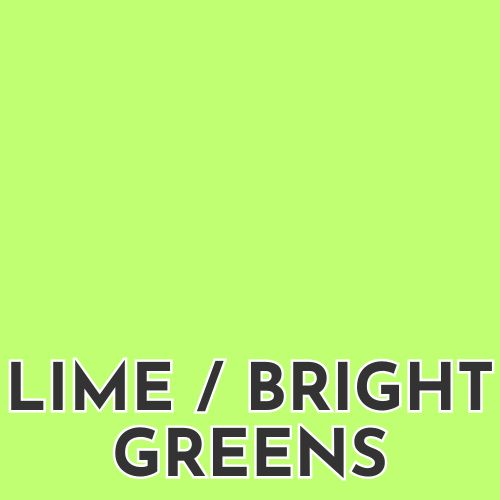 Lime / Bright Greens