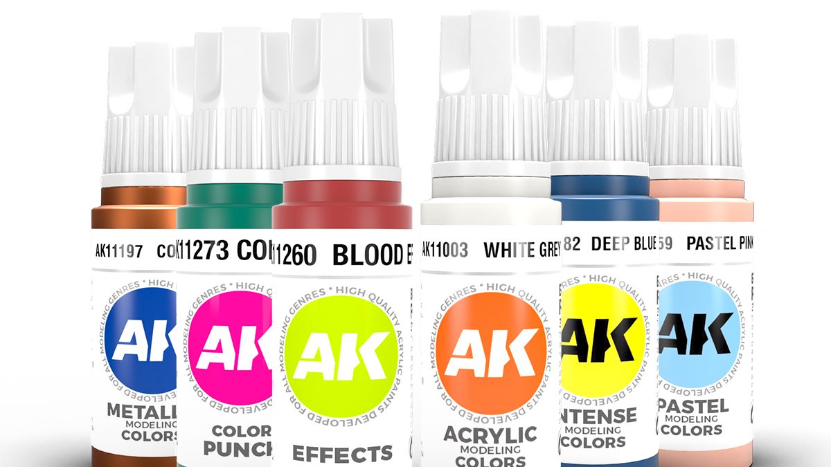 AK Interactive 3rd Gen Acrylics