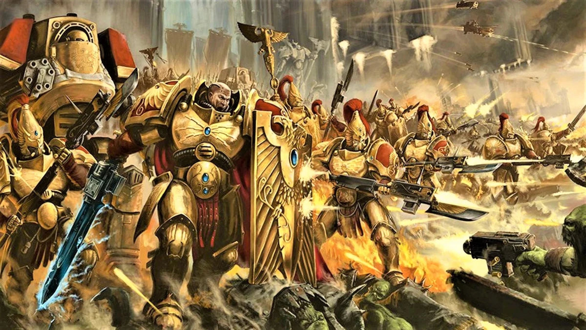 Adeptus Custodes models and miniatures at Loaded Dice