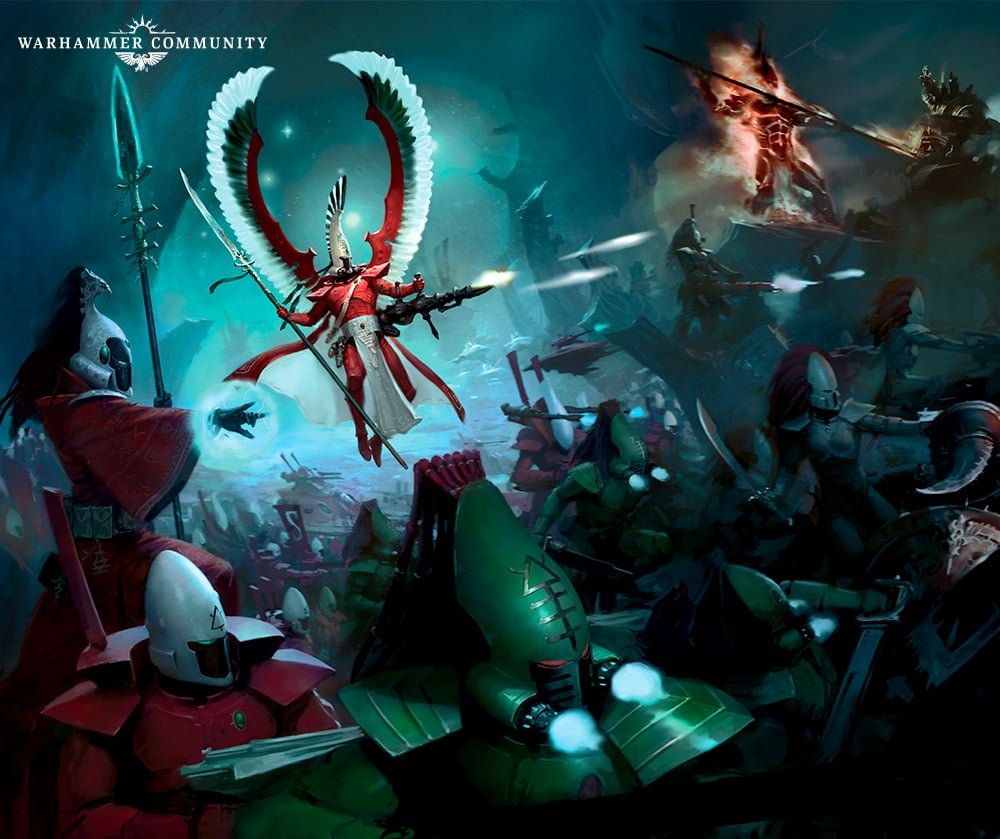 Aeldari models and miniatures at Loaded Dice