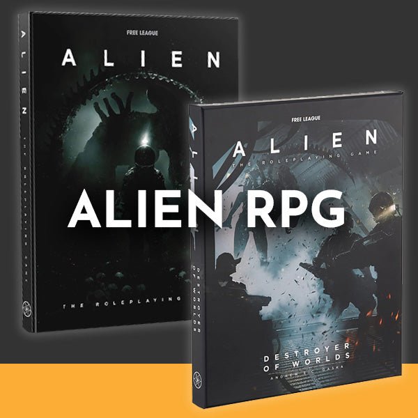 Alien tabletop RPG products at Loaded Dice