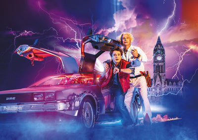Back to the Future collectibles and Funko Pops