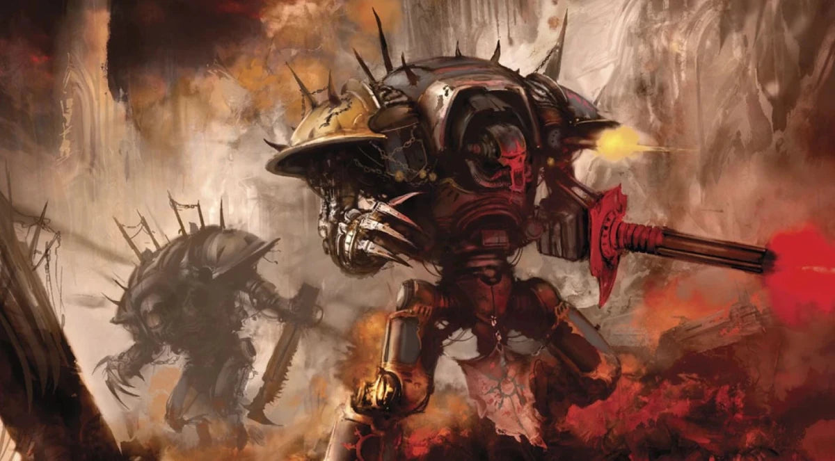 Chaos Knights models and miniatures at Loaded Dice