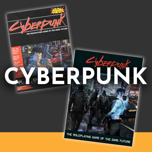 Cyberpunk tabletop RPG products at Loaded Dice