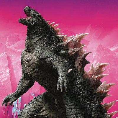 Godzilla collectibles and Funko Pops