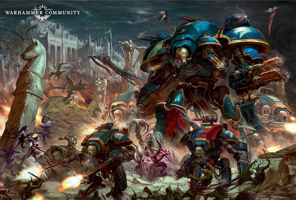 Imperial Knights models and miniatures at Loaded Dice