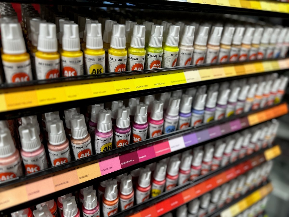 Model Paints hobby and miniature paints at Loaded Dice