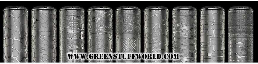 Textured Rolling Pins | Specialist Texture Rollers for Model and Miniature Enthusiasts