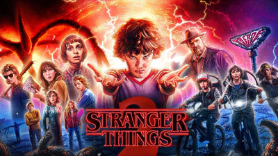 Stranger Things collectibles and Funko Pops