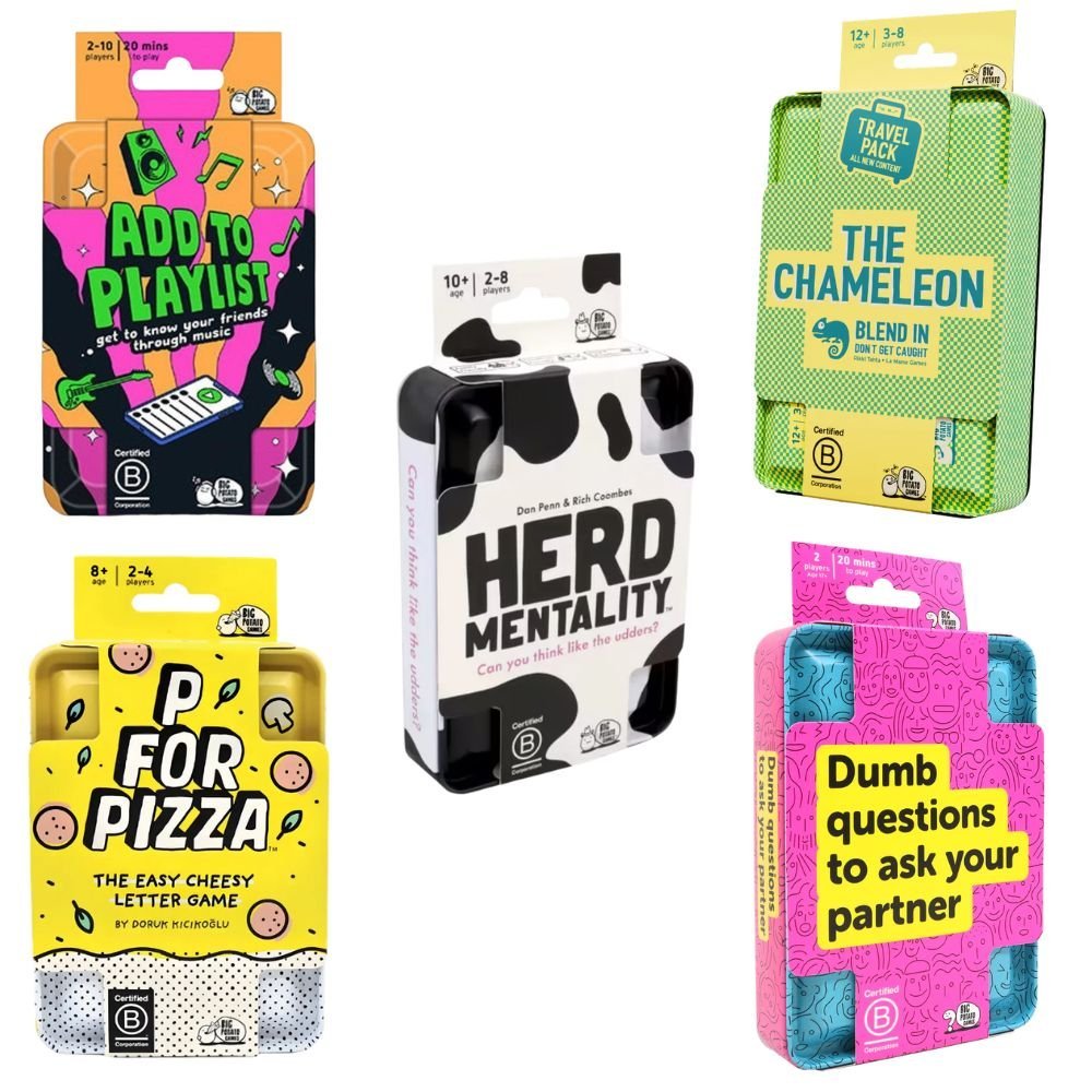 Big Potato travel games bundle — compact games for holidays and journeys