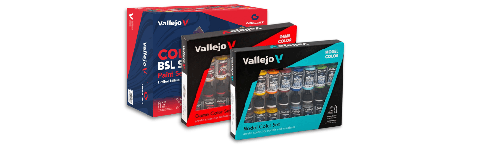 Vallejo Paint Sets hobby and miniature paints at Loaded Dice