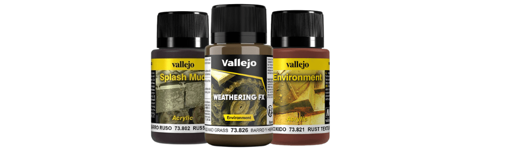 Vallejo Weathering Effects hobby and miniature paints at Loaded Dice
