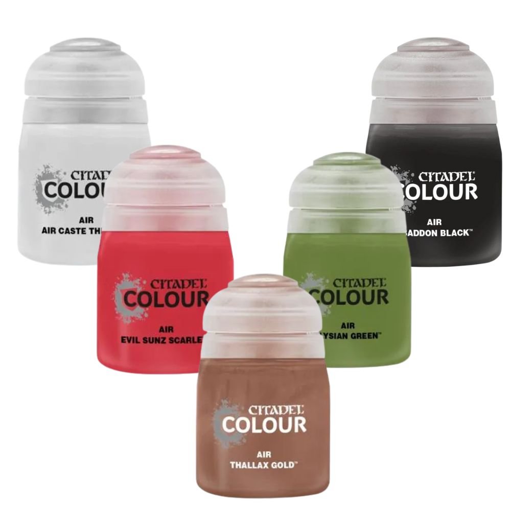 Citadel Colour Air Paints hobby and miniature paints at Loaded Dice