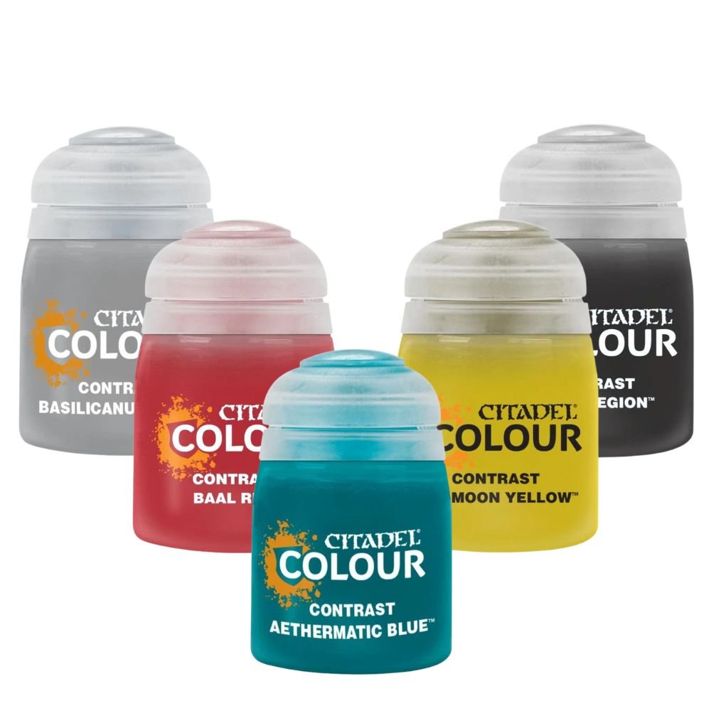 Citadel Colour Contrast Paints hobby and miniature paints at Loaded Dice