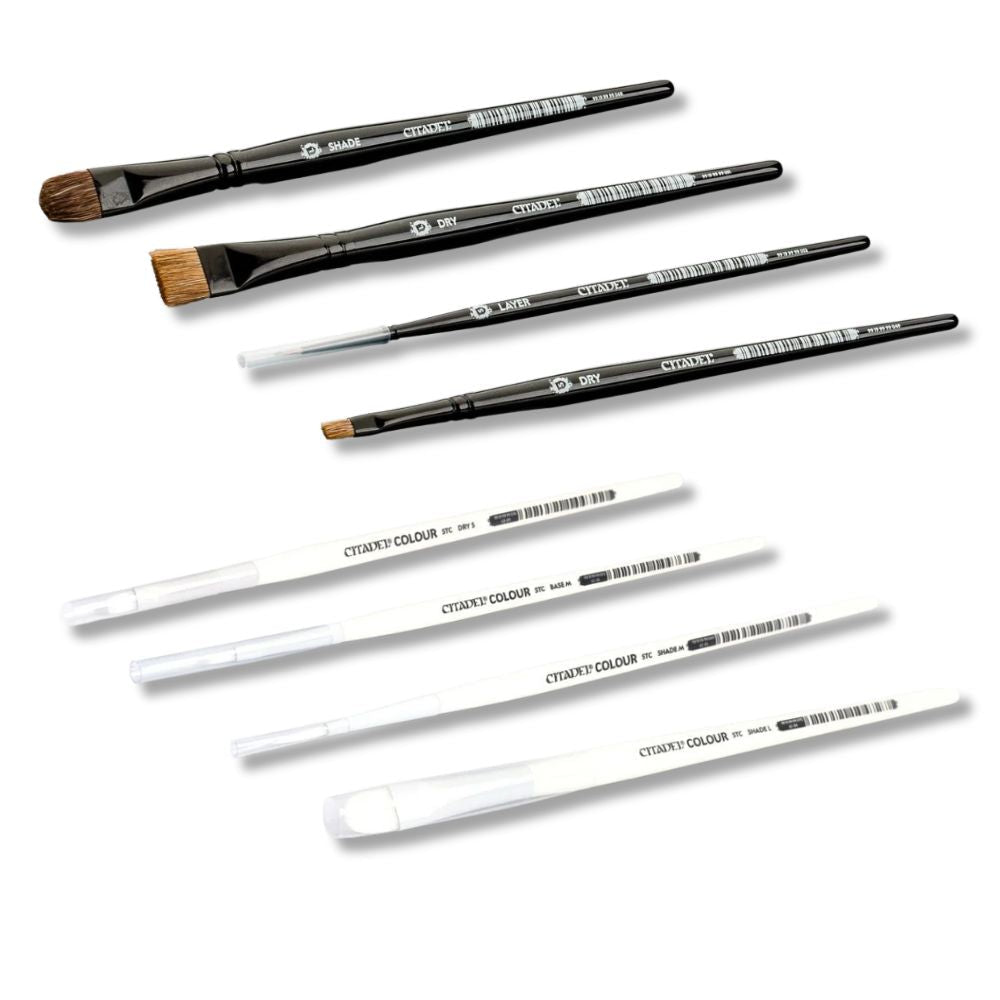 Citadel Paintbrushes hobby and miniature paints at Loaded Dice