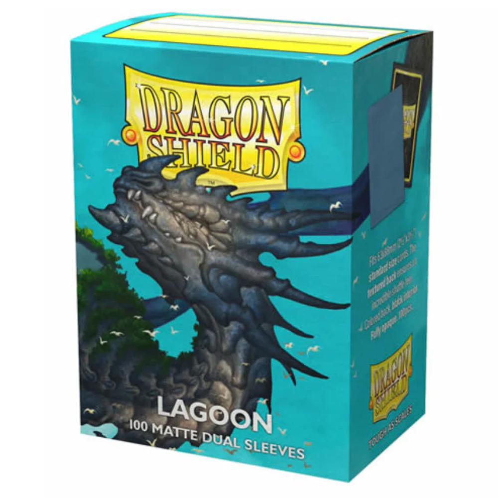 Dragon Shield - Matte Dual Standard Size Sleeves 100pk - Lagoon - Loaded Dice