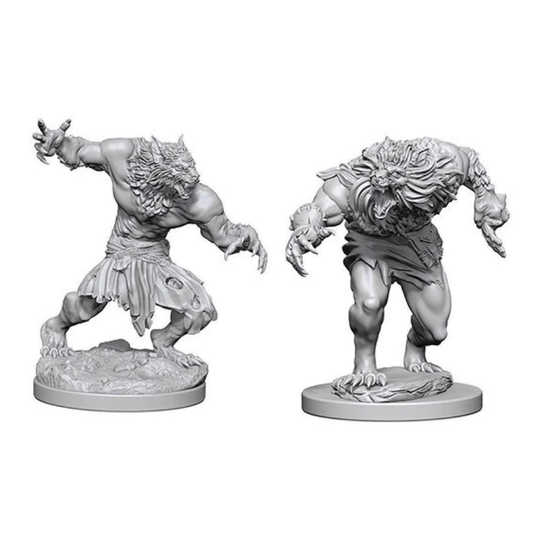 Werewolves: D&D Nolzur's Marvelous Unpainted Miniatures (W4) - Loaded Dice