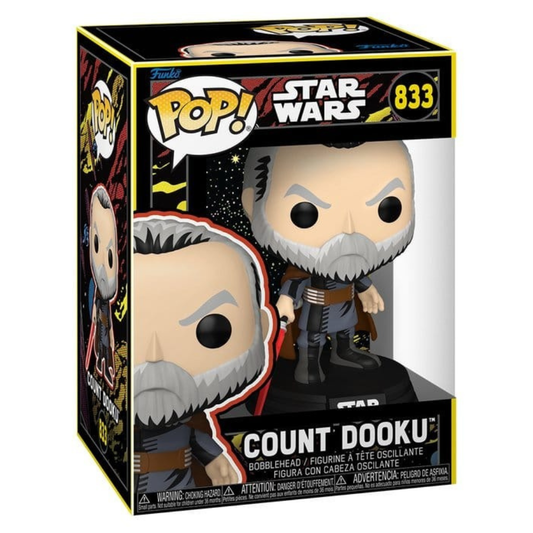 Star Wars: May the Fourth Funko POP! Count Dooku (Retro) 9cm (833) - Loaded Dice