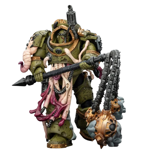 Joy Toy Warhammer 40k: Death Guard Blightlord Terminator 2 with Flail of Corruption 14cm - Loaded Dice