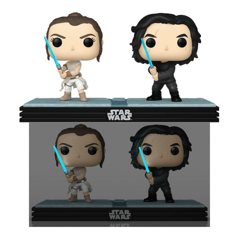 Star Wars Funko POP! 2-Pack Kylo & Rey 9cm - Loaded Dice