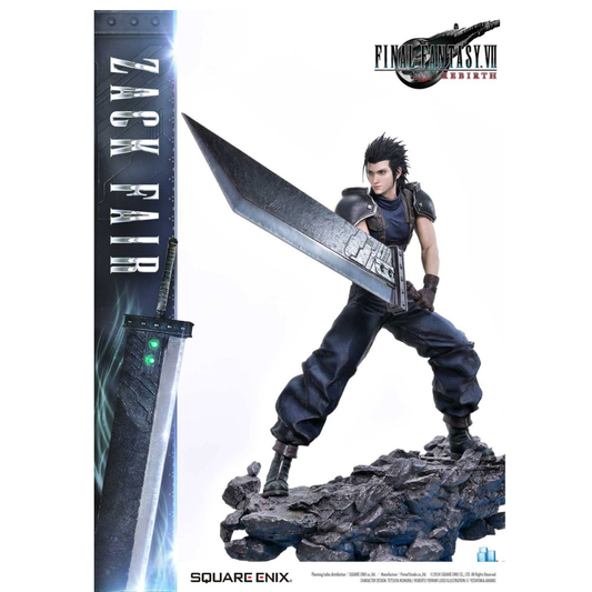 Final Fantasy VII Rebirth Statue 1/4 Zack Fair 57cm - Loaded Dice