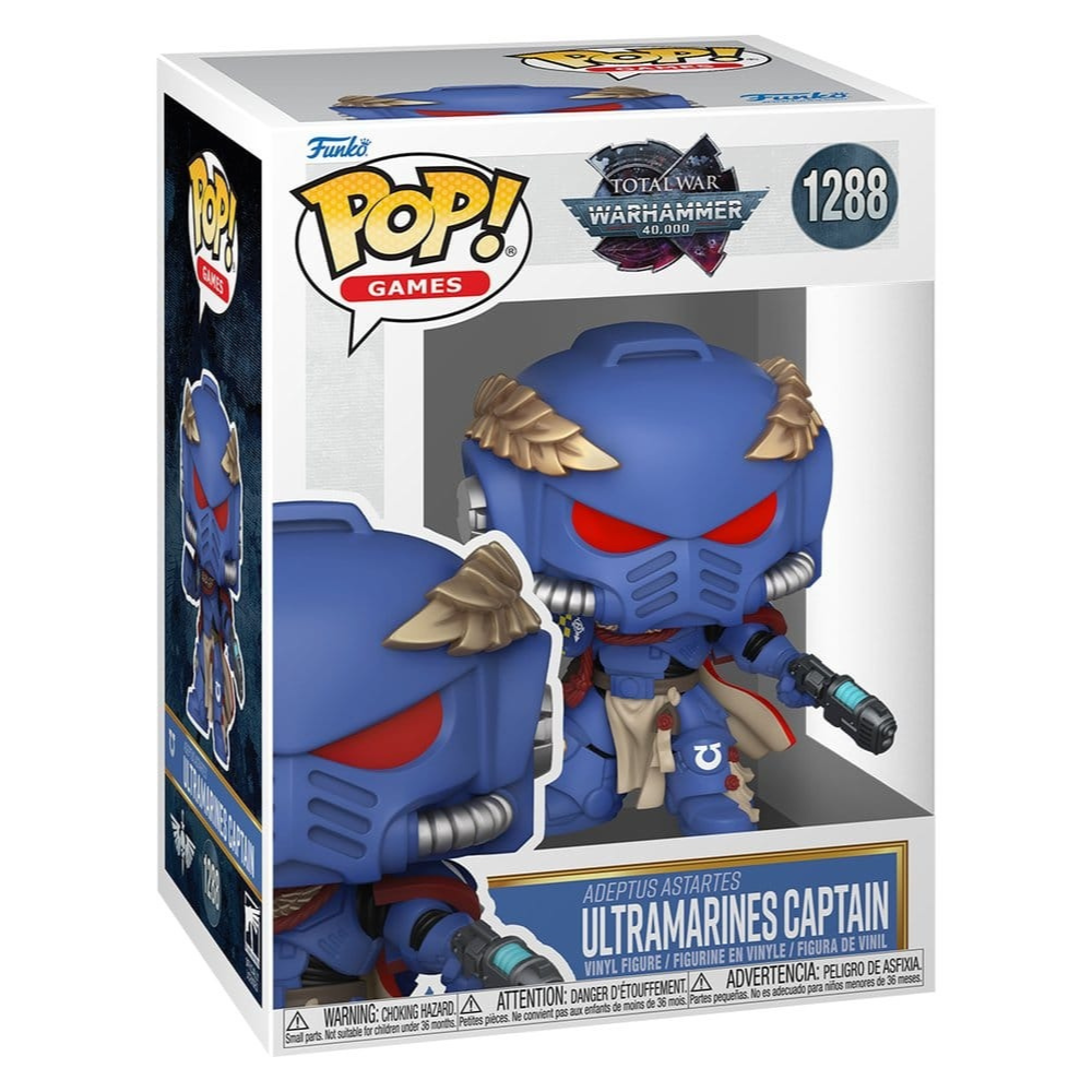 Warhammer 40,000 Funko POP! Ultramarines Captain 9cm (1288) ETA Sep 2026