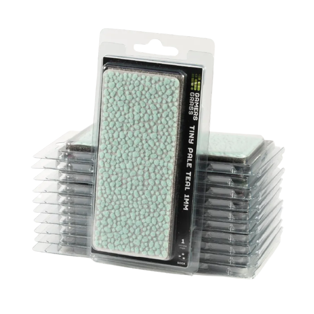 Gamers Grass Tiny Pale Teal 1mm