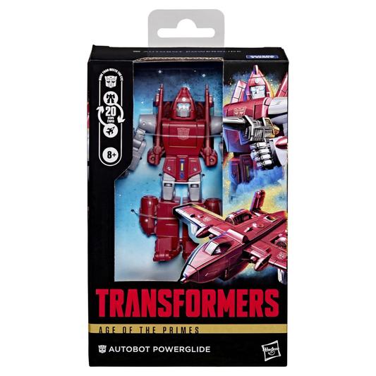 Transformers Age of the Primes Deluxe Class Action Figure Autobot Powerglide 11cm - Loaded Dice