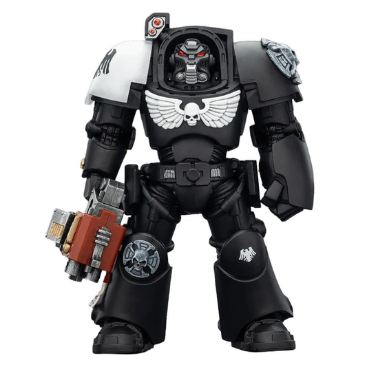 Joy Toy Warhammer 40k: Raven Guard Terminator 2 with Power Fist and Storm Bolter 14cm - Loaded Dice