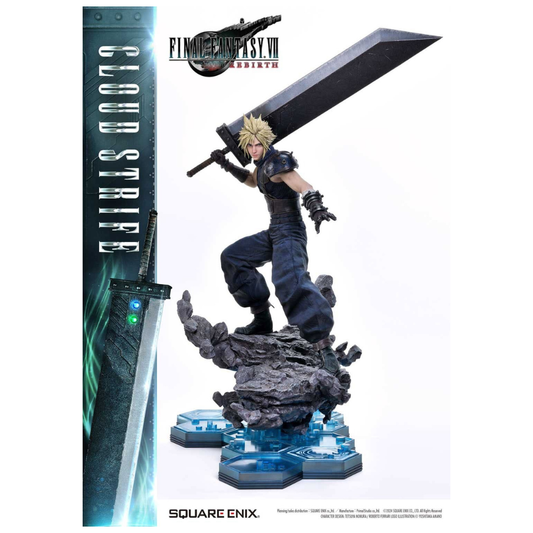 Final Fantasy VII Rebirth Statue 1/4 Cloud Strife 68cm - Loaded Dice