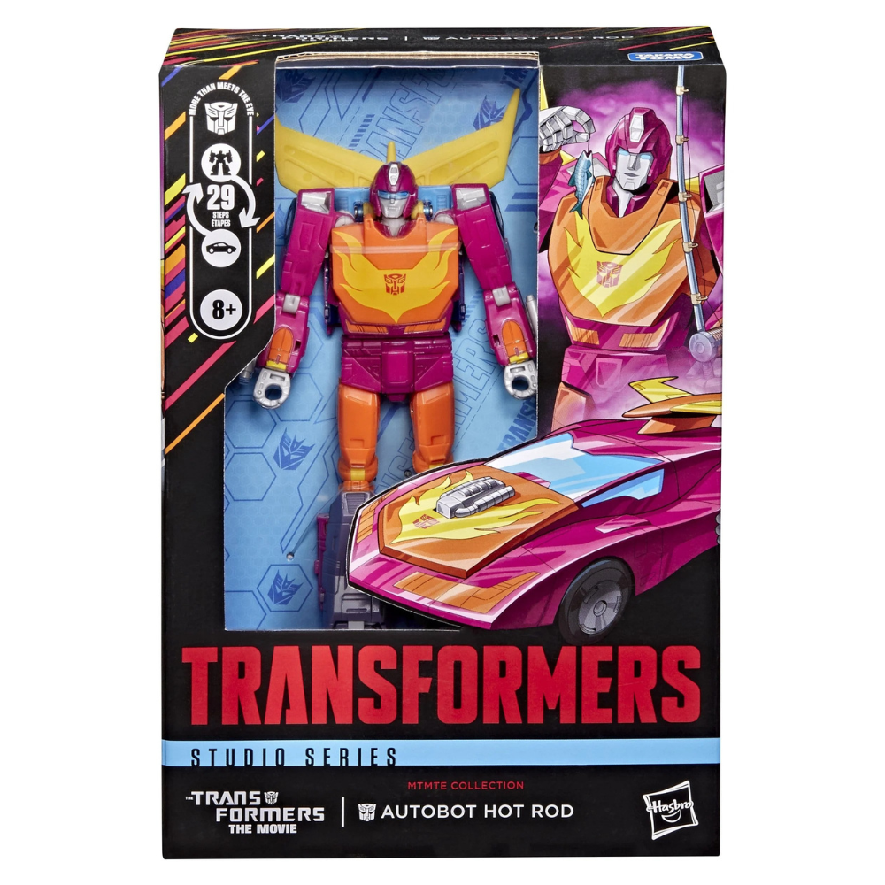 Transformers: The Movie Studio Series Voyager Class Action Figure MTMTE Collection: Autobot Hot Rod 14cm - Loaded Dice